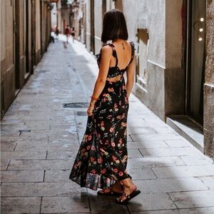 Floral maxi dress